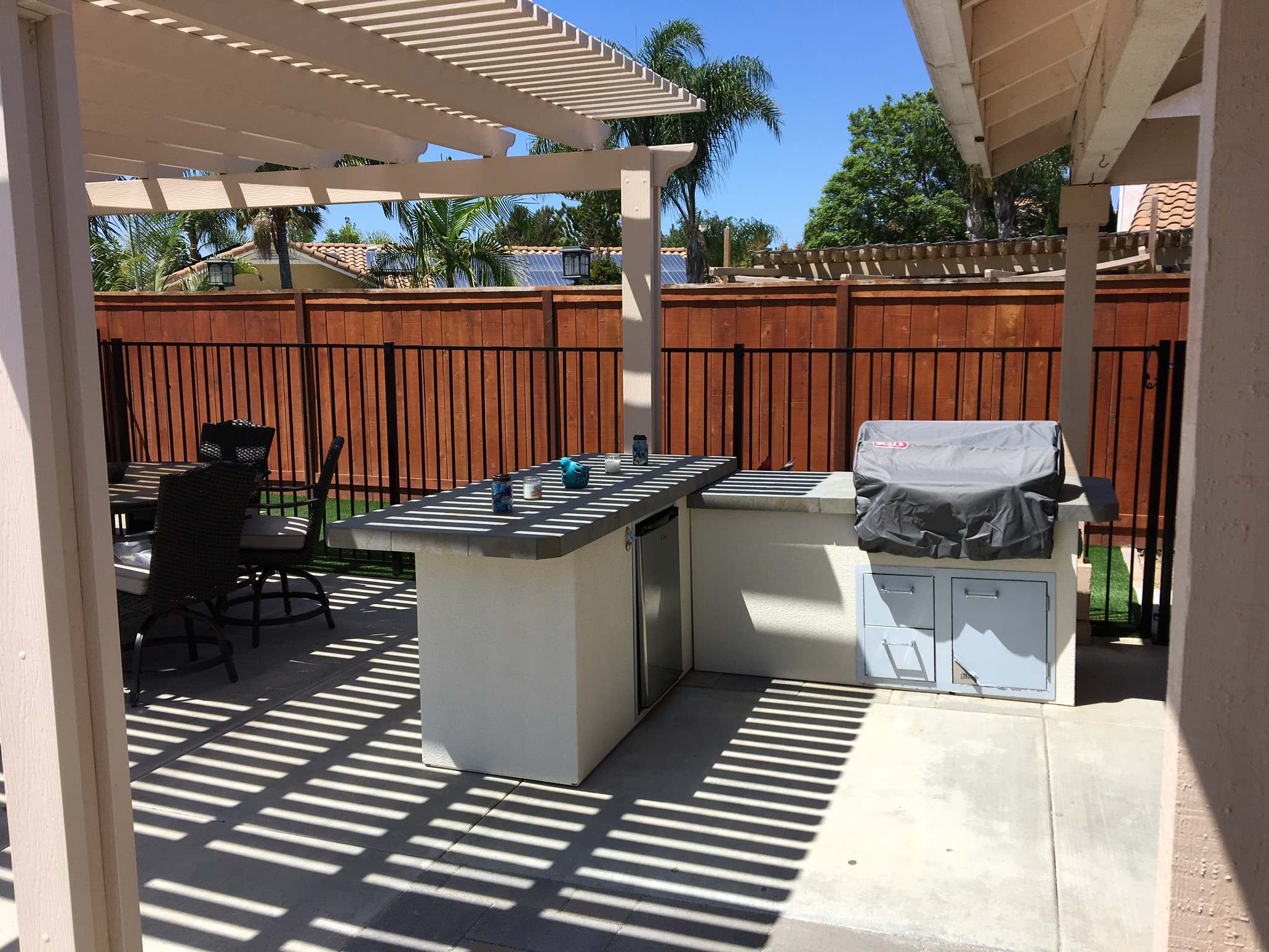 Patio Cover with Outdoor BBQ - SO CAL CONTRACTORS & REMODELING, INC.